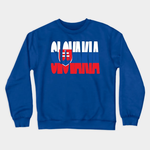 Slovakia Crewneck Sweatshirt by Kuni Art